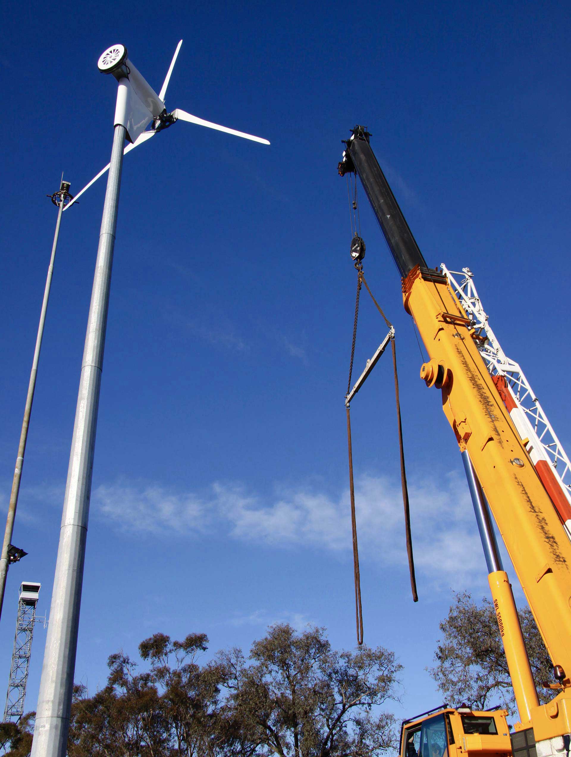 Instalaciones de energía eólica