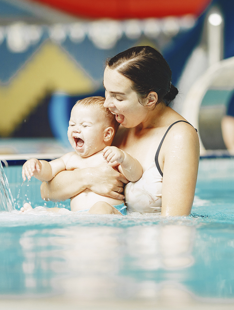 Actividades acuáticas para bebés